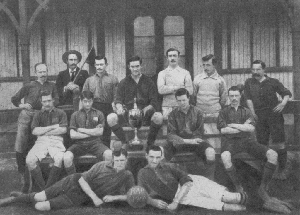 Belgrano Athletic Club con Winston Coe, 1900 ca.