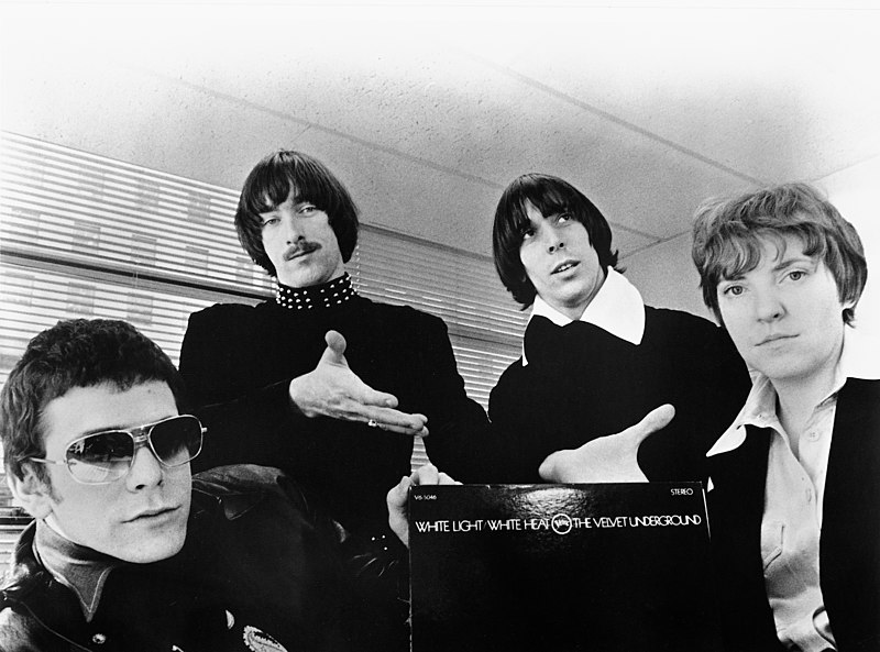 Lou Reed con i Velvet Underground