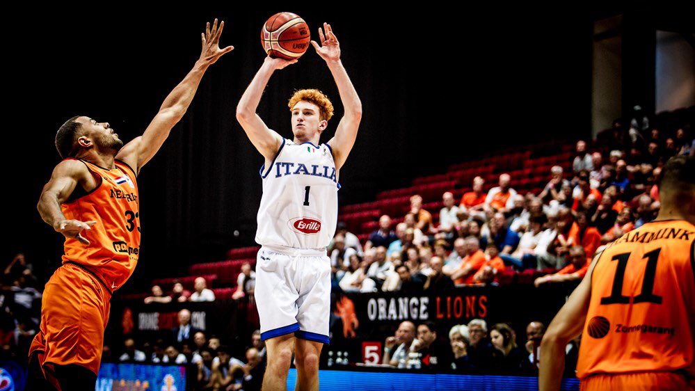 Mannion con la maglia dell'ItalBasket