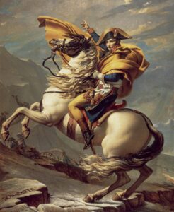 Jacque-Louis David, Bonaparte che valica il Gran San Bernardo