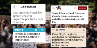 I titoli delle testate considerate: La Stampa, Il Fatto Quotidiano, Il Post e Il Sole 24 Ore