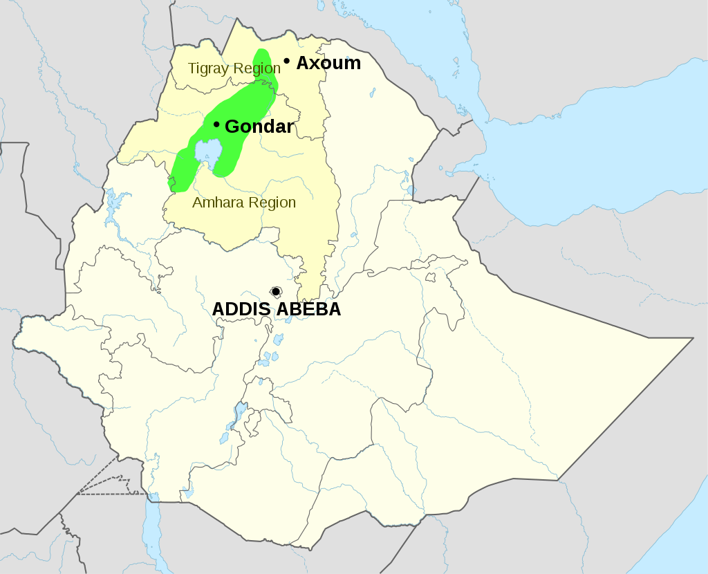 La presenza dei Falascià o Beta Israel in Etiopia 