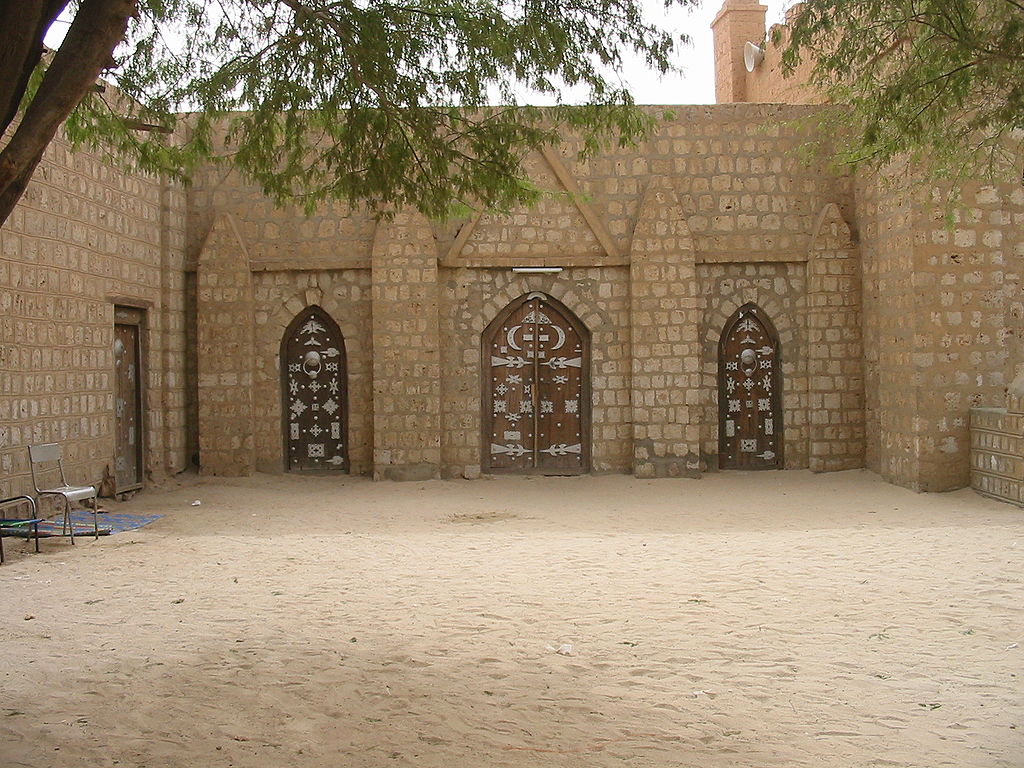 Un cortile della Madrassa di Sankore, centro culturale edificato da Mansa Musa