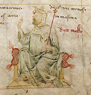 Mansa Musa nella carta di Angelino Dulcert del1339 