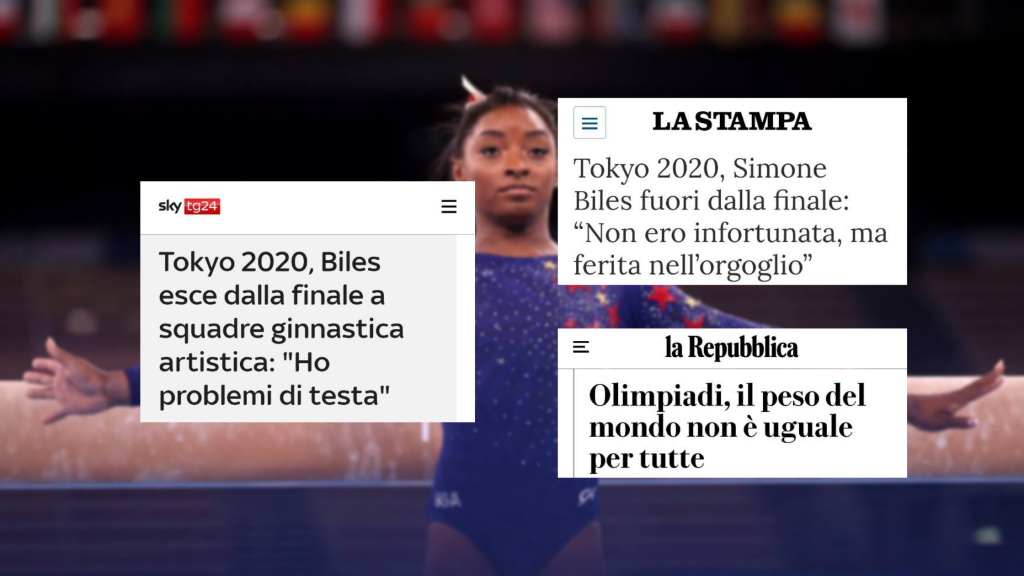 I titoli delle testate considerate. Sky TG24, La Stampa, La Repubblica