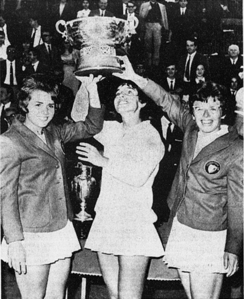 Fed Cup di tennis, 1966.